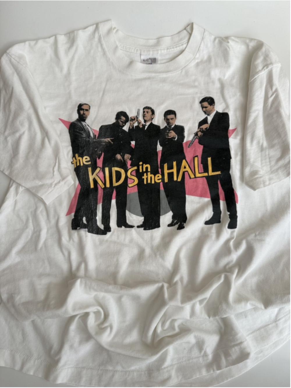 Vintage 90s Single Stitch The Kids in the Hall Tee Mens XL Made in Canada - Rare